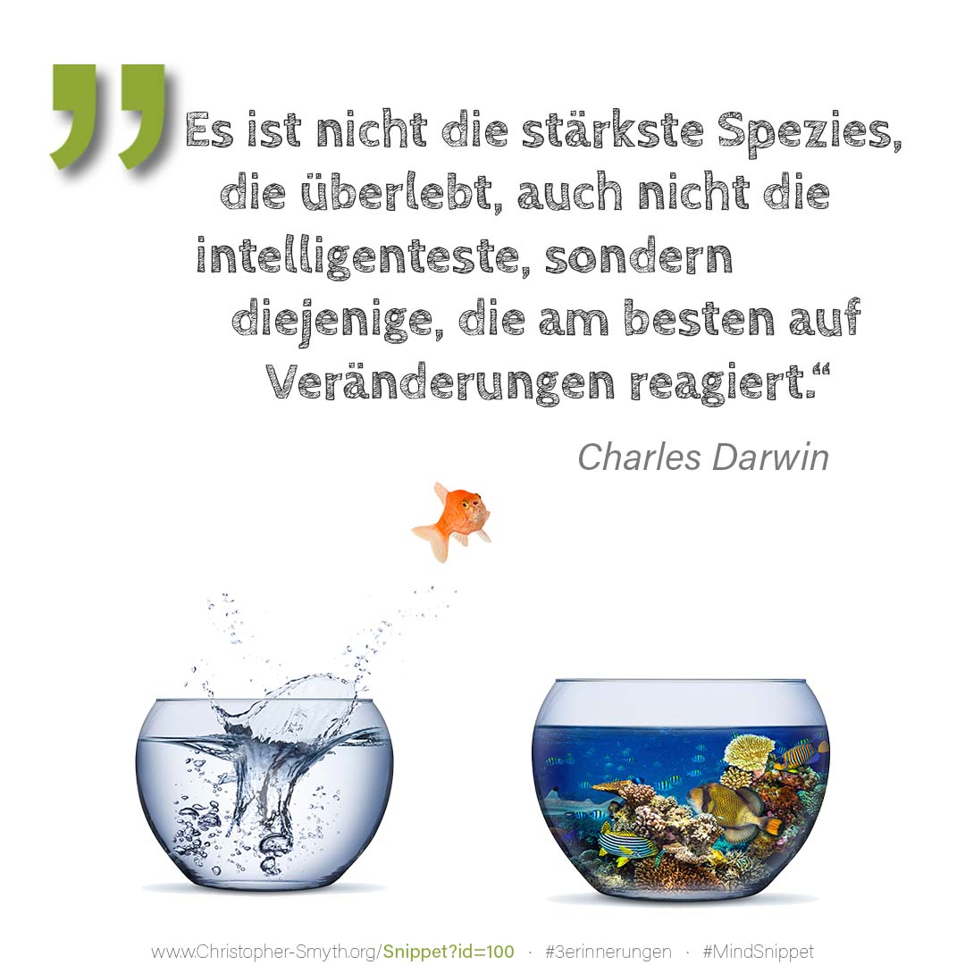Passendes Bild zum Zitat von Charles Darwin: Es ist nicht die stärkste Spezies, die ... Passendes Social-Media-Bild zum Zitat von Charles Darwin